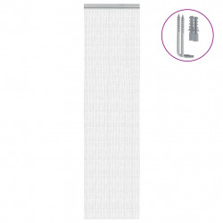 Moskitiera łańcuchowa do drzwi, 56x202 cm, aluminium