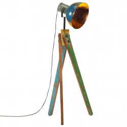 Lampa stojąca, 25 W, wielokolorowa, 45x45x120 cm, E27