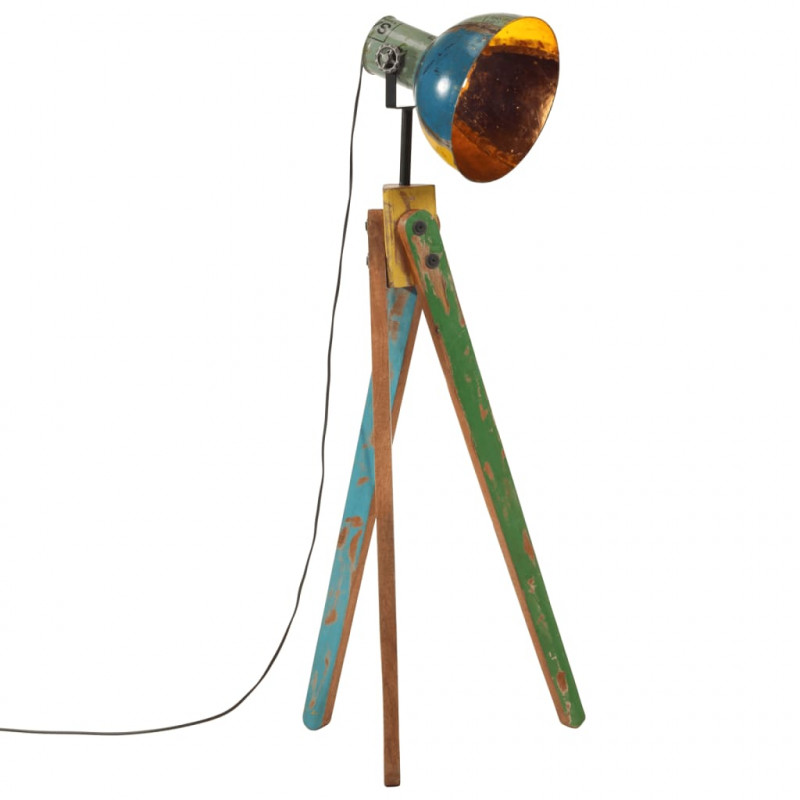 Lampa stojąca, 25 W, wielokolorowa, 45x45x120 cm, E27