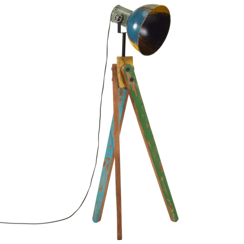 Lampa stojąca, 25 W, wielokolorowa, 45x45x120 cm, E27