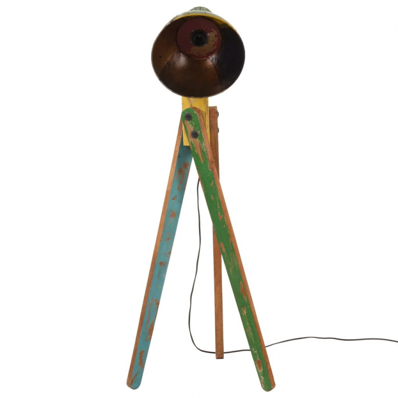 Lampa stojąca, 25 W, wielokolorowa, 45x45x120 cm, E27