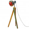 Lampa stojąca, 25 W, wielokolorowa, 45x45x120 cm, E27