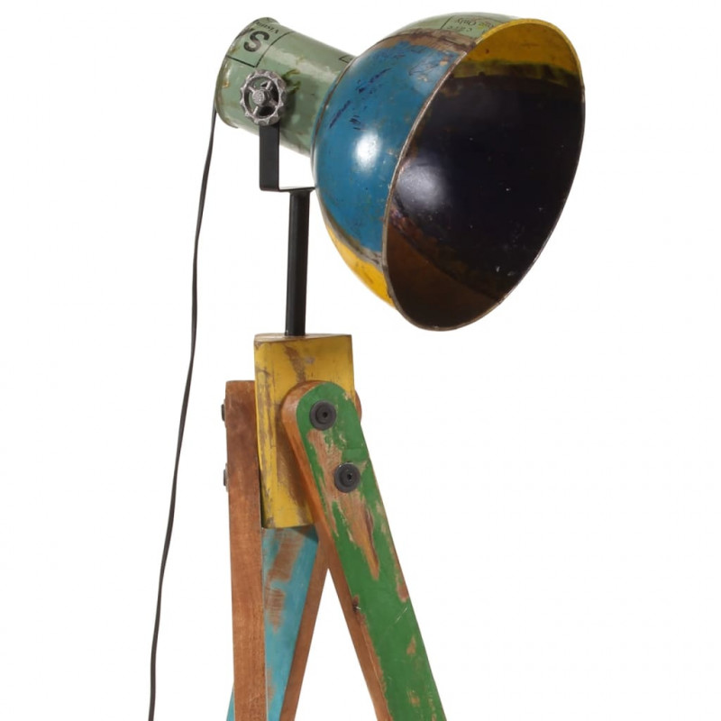 Lampa stojąca, 25 W, wielokolorowa, 45x45x120 cm, E27