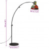 Lampa stojąca, 25 W, wielokolorowa, 150 cm, E27