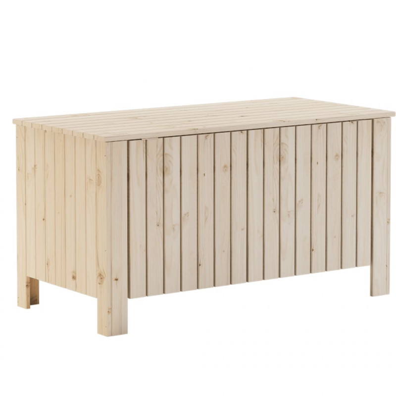 Skrzynia z wiekiem RANA, 100x49x54 cm, lite drewno sosnowe