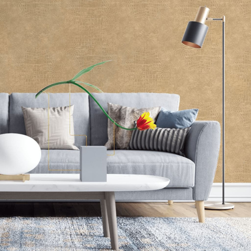 Noordwand Tapeta Croco, kolor ochry