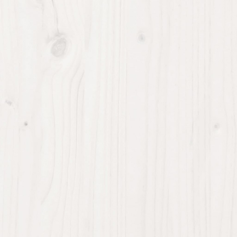 Daszek do łóżka dziecięcego, biały, 55x84x132 cm, sosnowy