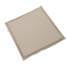 Podkładki na siedziska ogrodowe, 2 szt., taupe, 45x45x2 cm