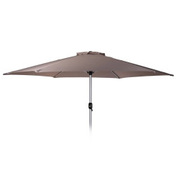 ProGarden Parasol ogrodowy Mardi, 270 cm, kolor taupe