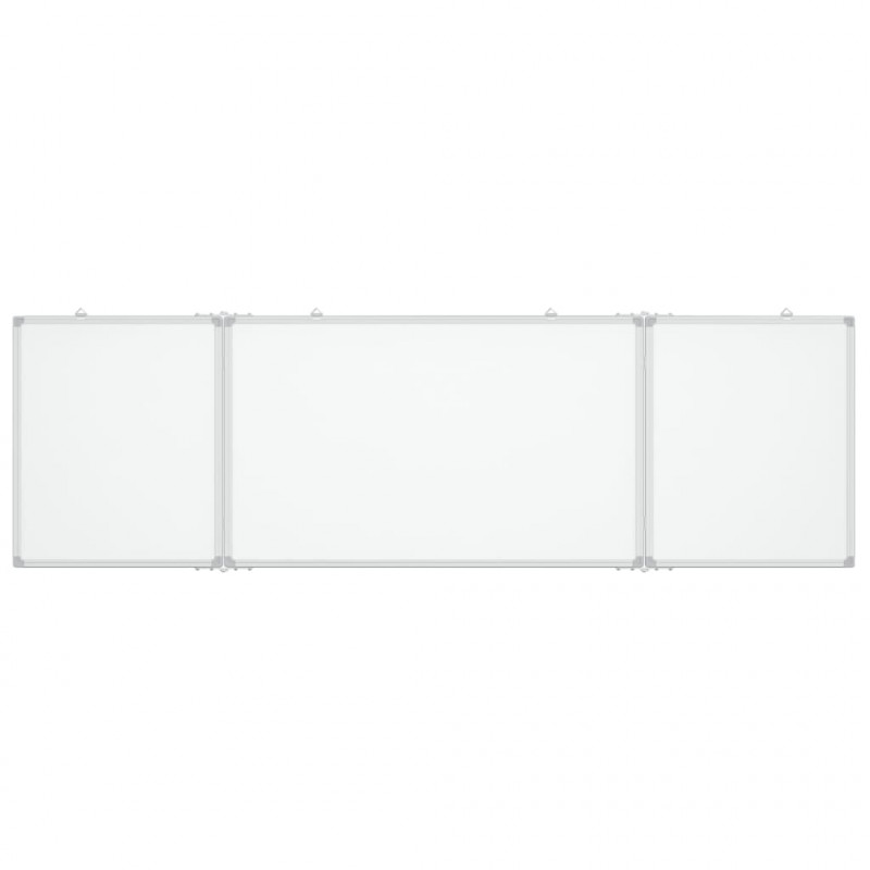 Tablica magnetyczna, składana, 160x60x1,7 cm, aluminiowa