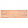 Blat do stołu, jasnobrązowy, 200x60x(2-4)cm, lite drewno dębowe