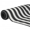 Siatka cieniująca, antracytowo-biała, 1x10 m, HDPE, 75 g/m²