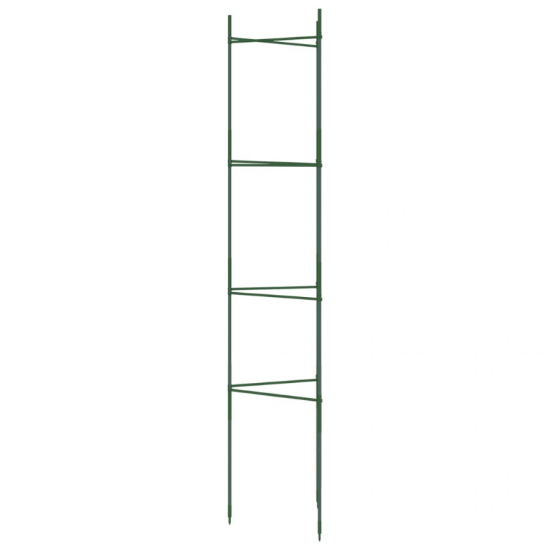 Podpórki na pomidory, 2 szt., 154 cm, stal i PP