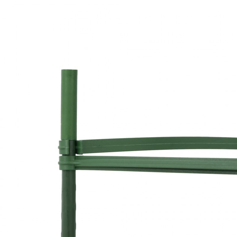 Podpórki na pomidory, 2 szt., 154 cm, stal i PP