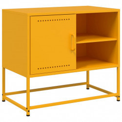 Szafka pod telewizor, antracytowa, 100,5x39x60,5 cm, stalowa