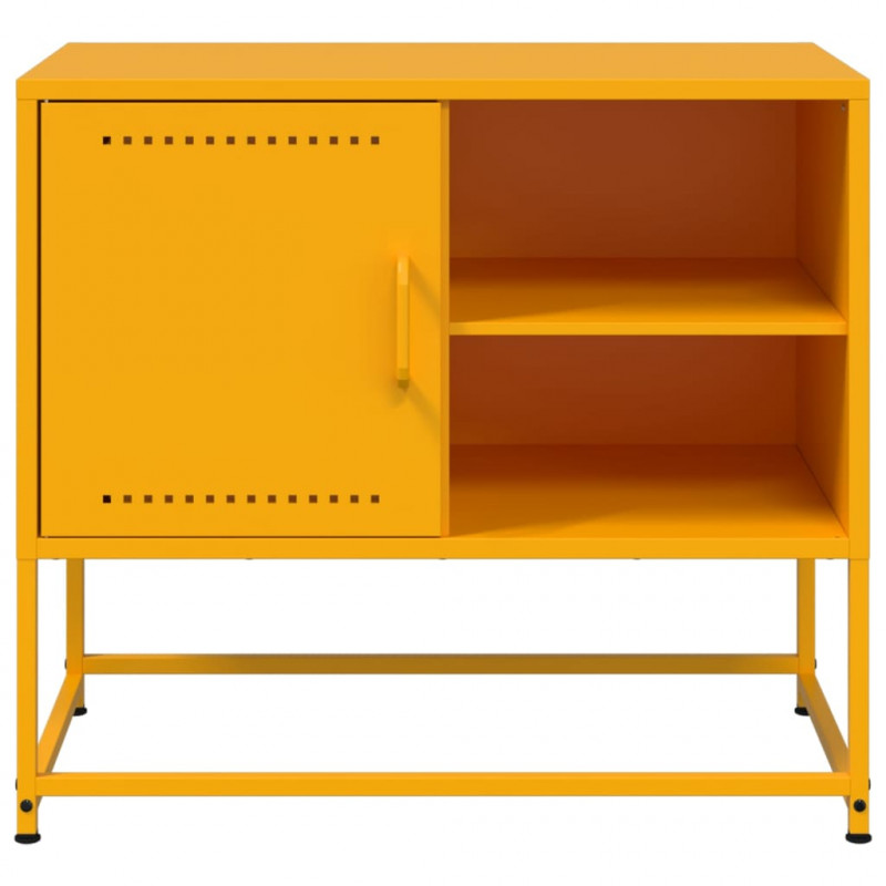 Szafka pod telewizor, antracytowa, 100,5x39x60,5 cm, stalowa