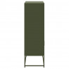 Szafka, oliwkowa, 68,5x38,5x123,5 cm, stal