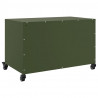 Szafka RTV, oliwkowa, 68x39x43,5 cm, stal