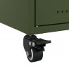 Szafka RTV, oliwkowa, 68x39x43,5 cm, stal