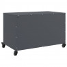 Szafka RTV, antracytowa, 68x39x43,5 cm, stal