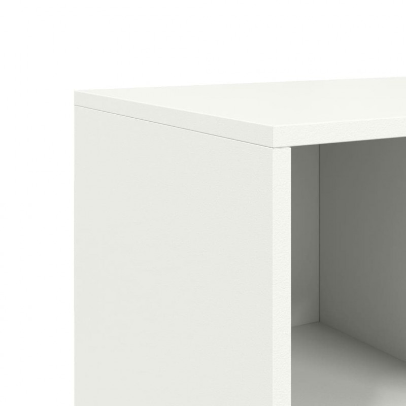 Szafka, biała, 100,5x39x72 cm, stal