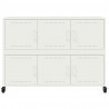 Szafka, biała, 100,5x39x72 cm, stal