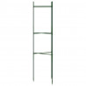 Podpórki na pomidory, 4 szt., 116 cm, stal i PP
