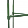 Podpórki do pomidorów z workami, 6 szt., 116 cm, stal i PP