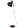 Lampa stojąca, 25 W, czarna, 30x30x100-150 cm, E27