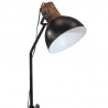 Lampa stojąca, 25 W, czarna, 30x30x100-150 cm, E27