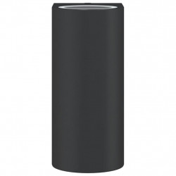 Kinkiety zewnętrzne, 2 szt., czarne, odlewane aluminium