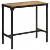 Stolik barowy, 110x55x107 cm, surowe lite drewno mango