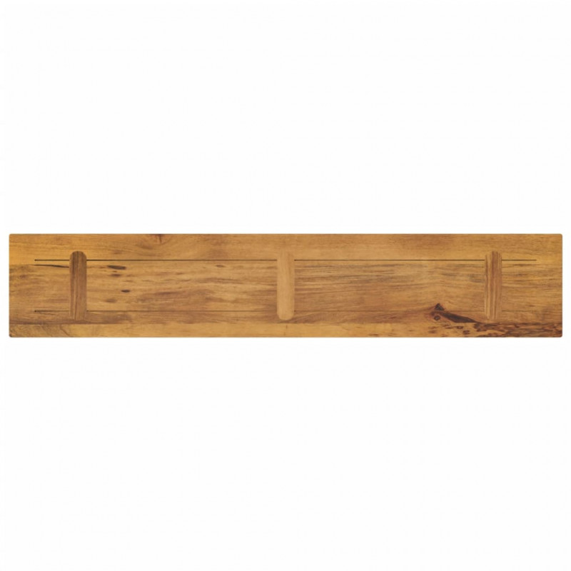 Blat stołu, 140x40x3,8 cm, prostokątny, lite drewno mango
