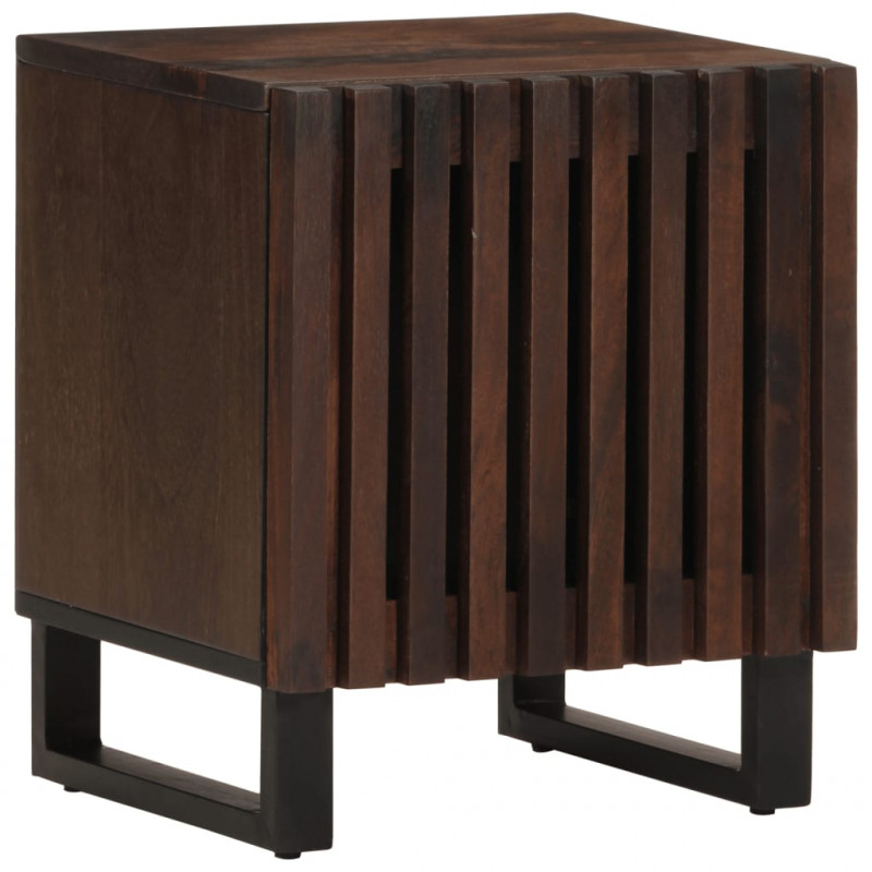 Szafki nocne, 2 szt., 40x34x46 cm, lite drewno mango