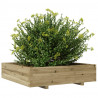Donica ogrodowa, 100x100x26,5 cm, impregnowane drewno sosnowe