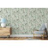 DUTCH WALLCOVERINGS Tapeta Flamingo, miętowa