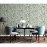 DUTCH WALLCOVERINGS Tapeta Flamingo, miętowa