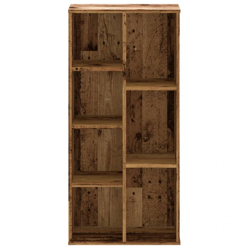 Regał, stare drewno, 50x25x105 cm, materiał drewnopochodny