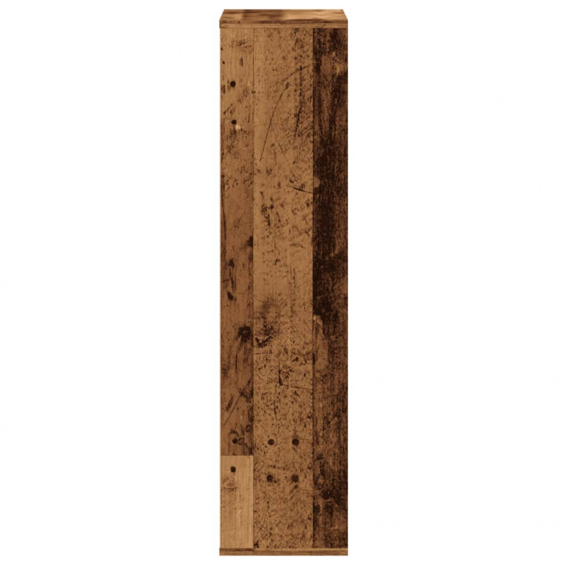 Regał, stare drewno, 50x25x105 cm, materiał drewnopochodny