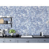 DUTCH WALLCOVERINGS Tapeta Liquid Marble, niebieska