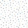 Noordwand Tapeta Mondo baby Confetti Dots biało-niebiesko-szaro-beżowa