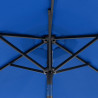 Parasol ogrodowy na stalowym słupku, lazurowy, 225x225x212 cm