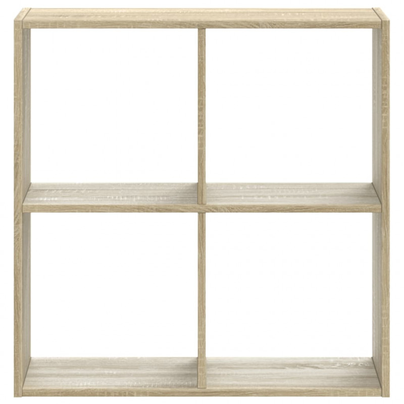 Regał, dąb sonoma, 68,5x32x68,5 cm, materiał drewnopochodny