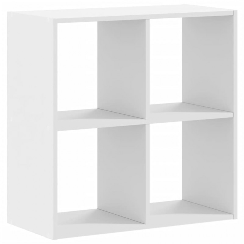 Regał, biały, 68,5x32x68,5 cm, materiał drewnopochodny