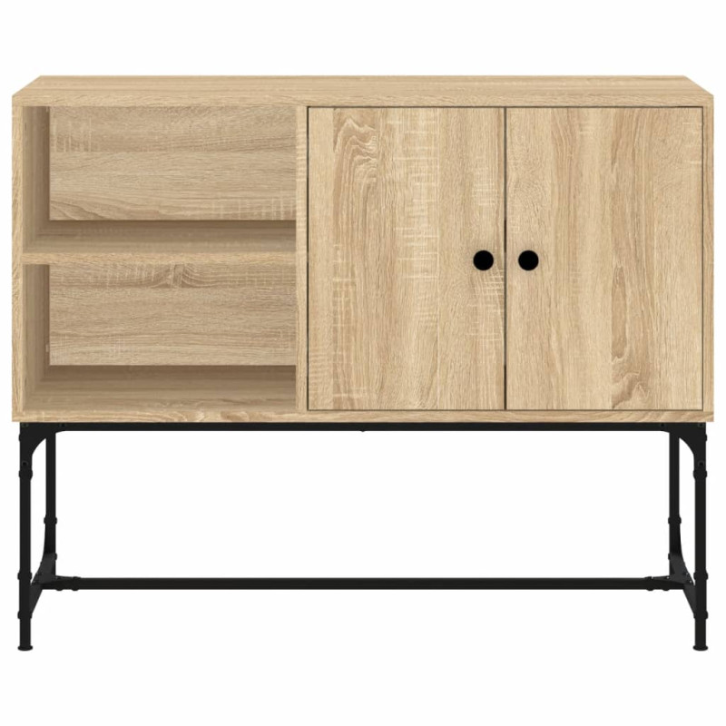 Szafka, dąb sonoma, 100x40x79,5 cm, materiał drewnopochodny