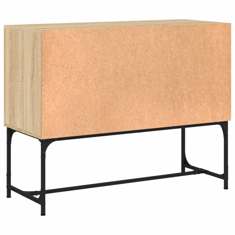 Szafka, dąb sonoma, 100x40x79,5 cm, materiał drewnopochodny