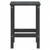 Stolik ogrodowy Adirondack, antracytowy, 38x38x46 cm, HDPE