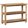 Stolik konsolowy, 100x35x75 cm, lite drewno mango