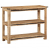 Stolik konsolowy, 100x35x75 cm, lite drewno mango