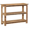 Stolik konsolowy, 100x35x75 cm, lite drewno mango